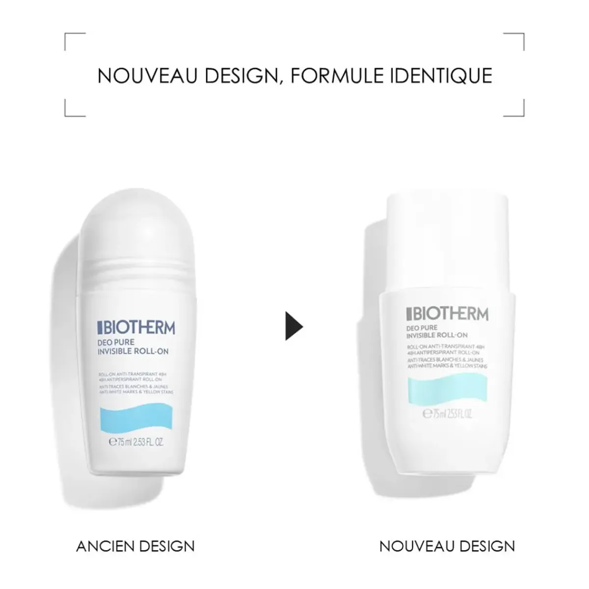Biotherm Déodorant>Deo Pure Invisible Roll-On Deodorant