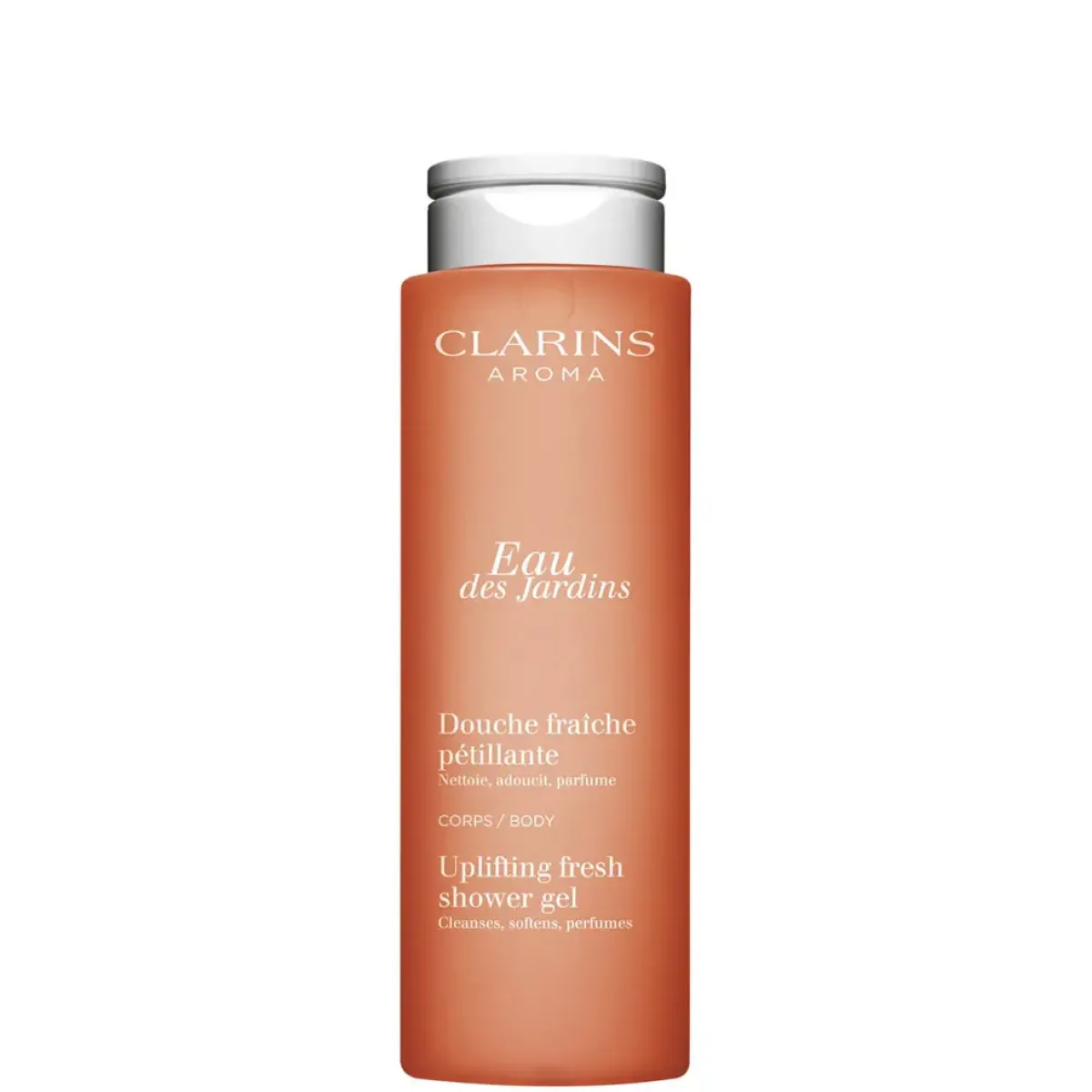 Clarins Bain Douche|Parfums Frais>Eau des Jardins Uplifting Fresh Shower Gel