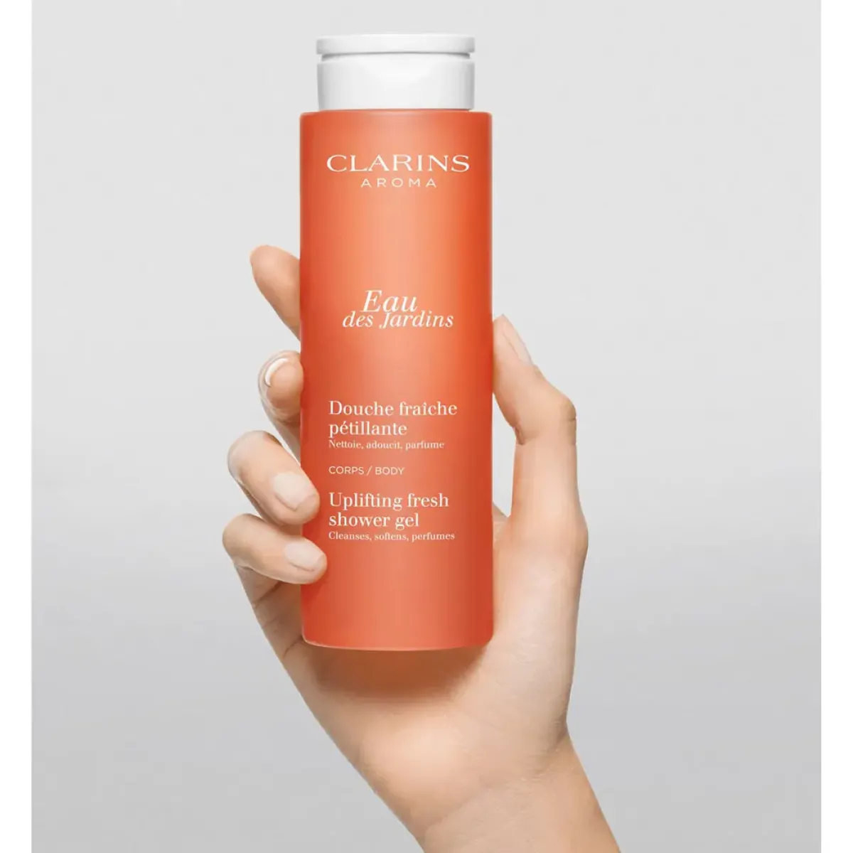 Clarins Bain Douche|Parfums Frais>Eau des Jardins Uplifting Fresh Shower Gel