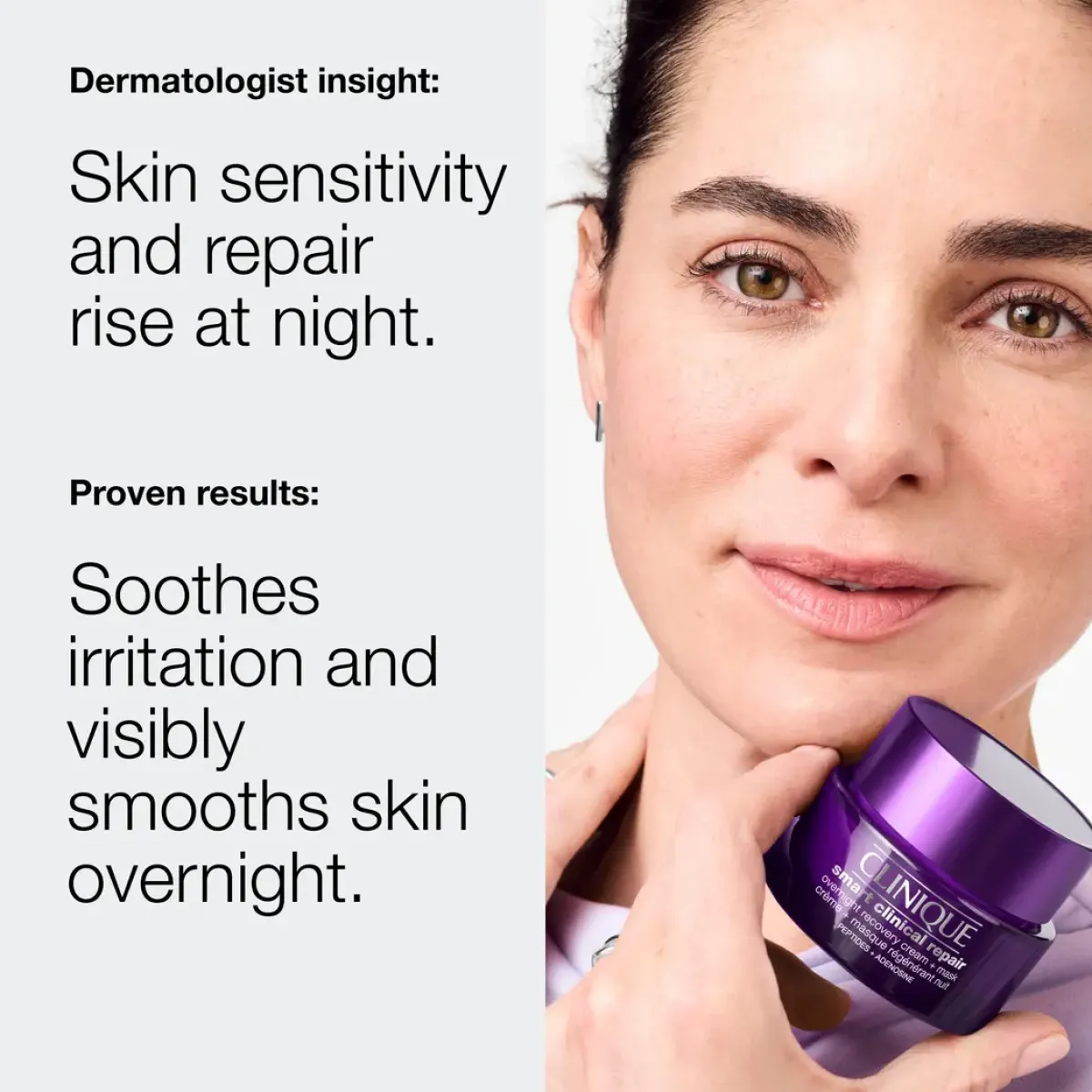 Clinique Crème De Nuit>Smart Clinical Repair Overnight Recovery Cream & Mask