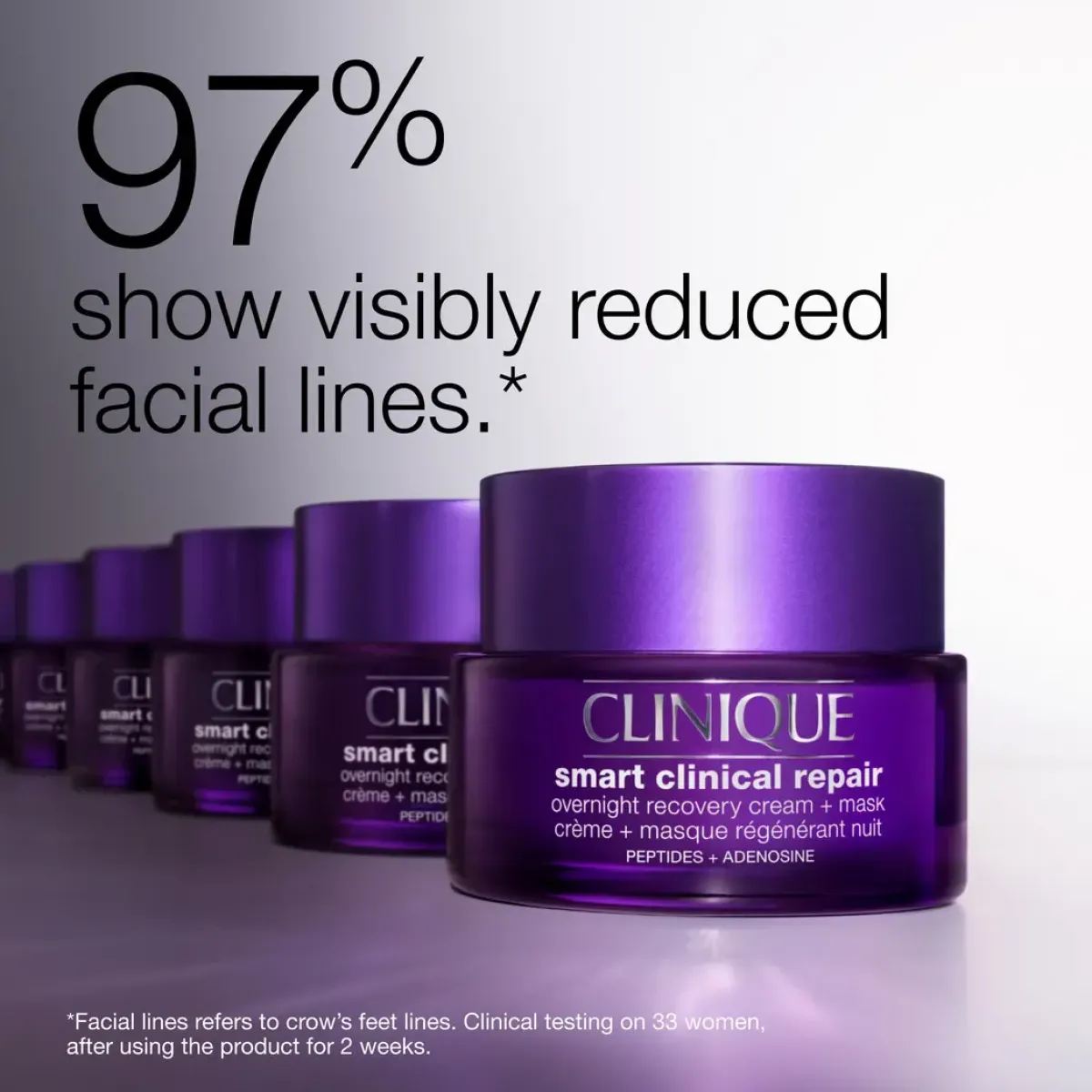 Clinique Crème De Nuit>Smart Clinical Repair Overnight Recovery Cream & Mask