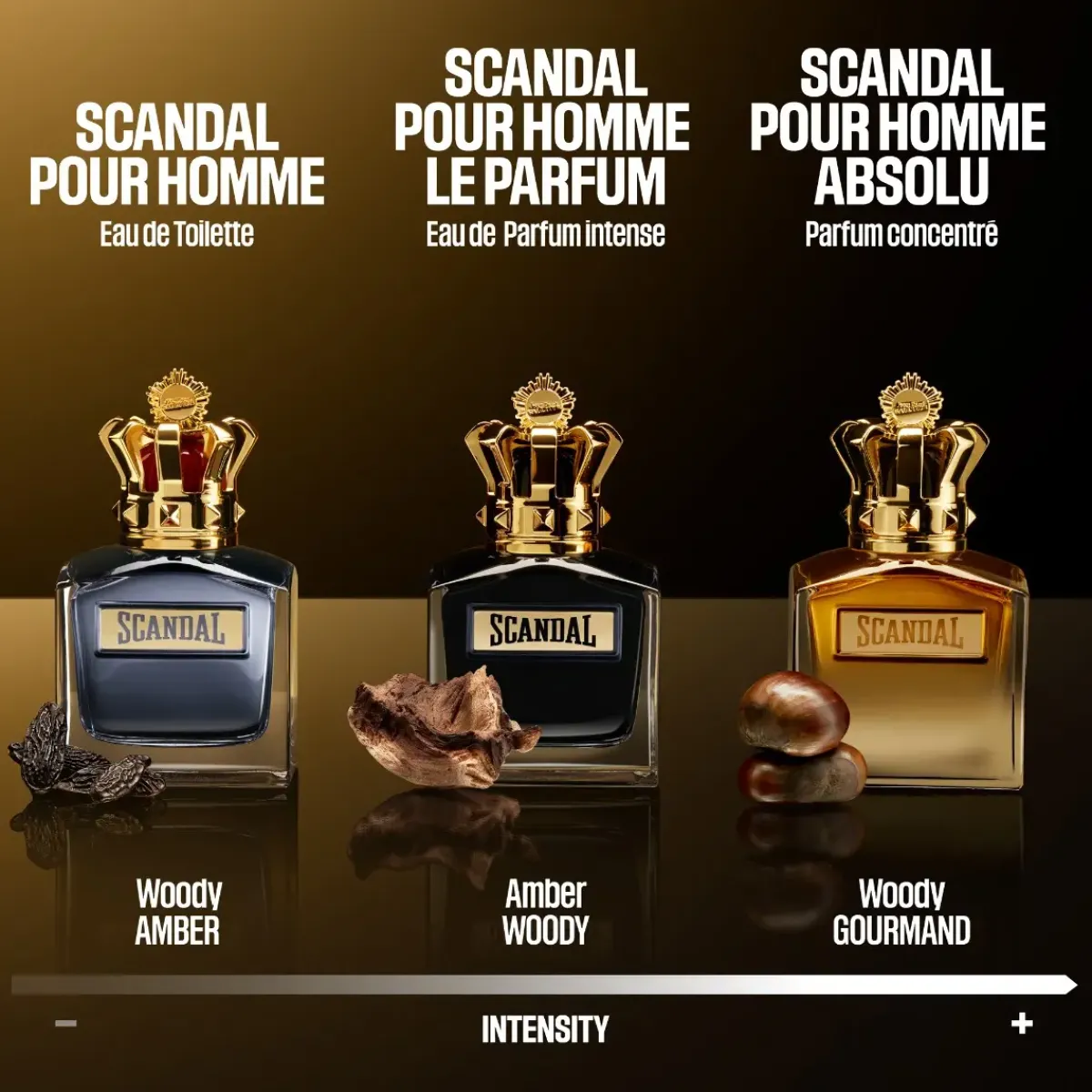 Jean Paul Gaultier Parfums Épicés>Scandal pour Homme Le Parfum Eau de Parfum Intense Spray