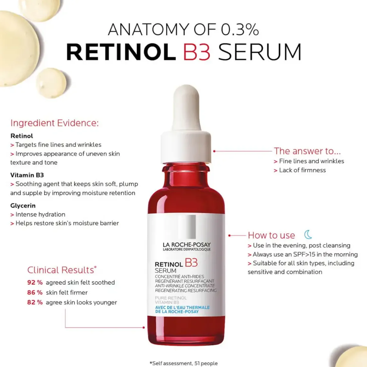 La Roche-Posay Serum>Retinol B3 Anti-Ageing Serum