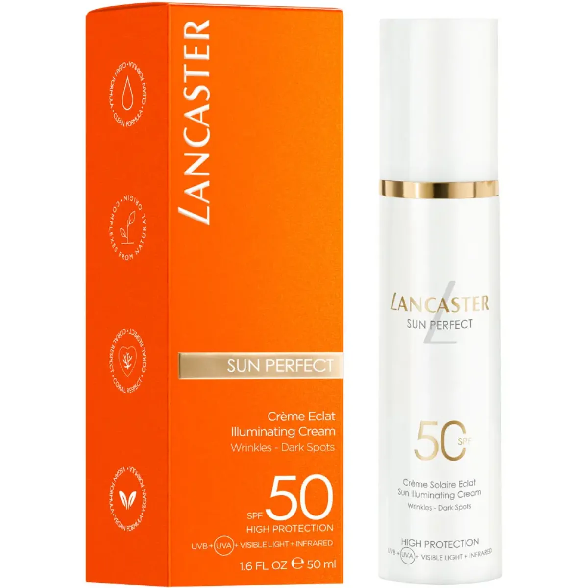 Lancaster Soin Solaire Visage>Sun Perfect Illuminating Cream SPF 50
