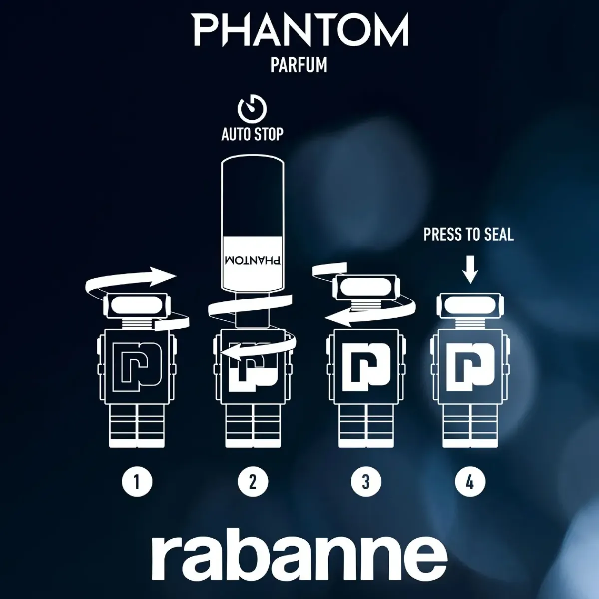 Rabanne Parfums Frais>Paco Phantom Parfum Refill