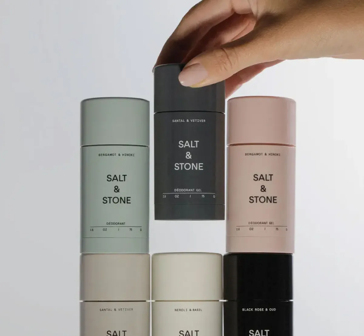 Salt & Stone Déodorant>Santal & Vetiver Deodorant Gel Sensitve