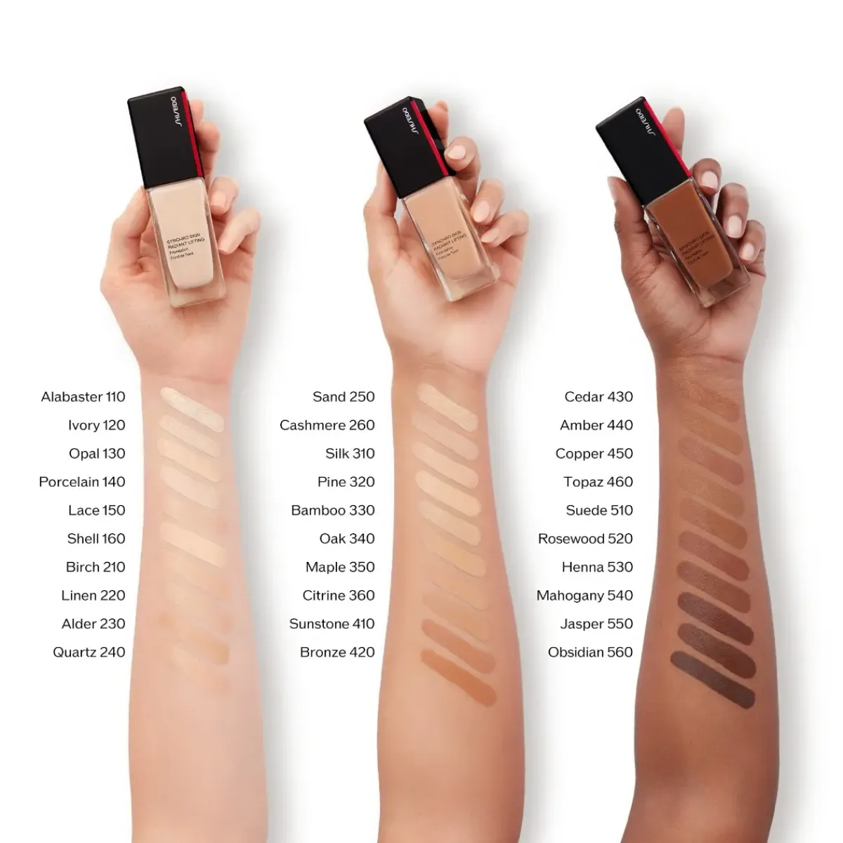 Shiseido Fondation>Synchro Skin Radiant Lifting Foundation