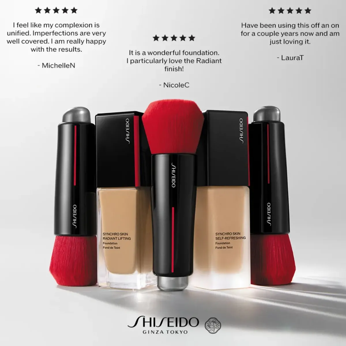 Shiseido Fondation>Synchro Skin Radiant Lifting Foundation